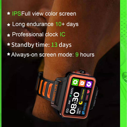 S666 Bluetooth smart watch - dynamic dial, sports pedometer, heart rate monitoring, information reminder, music function