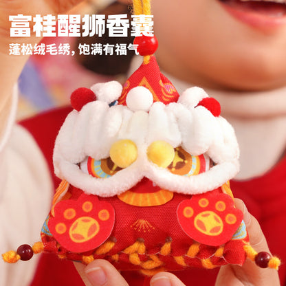 2025 New Year Gift Box Children's Educational Chinese Intangible Cultural Heritage Toy Set Snake Year Gift