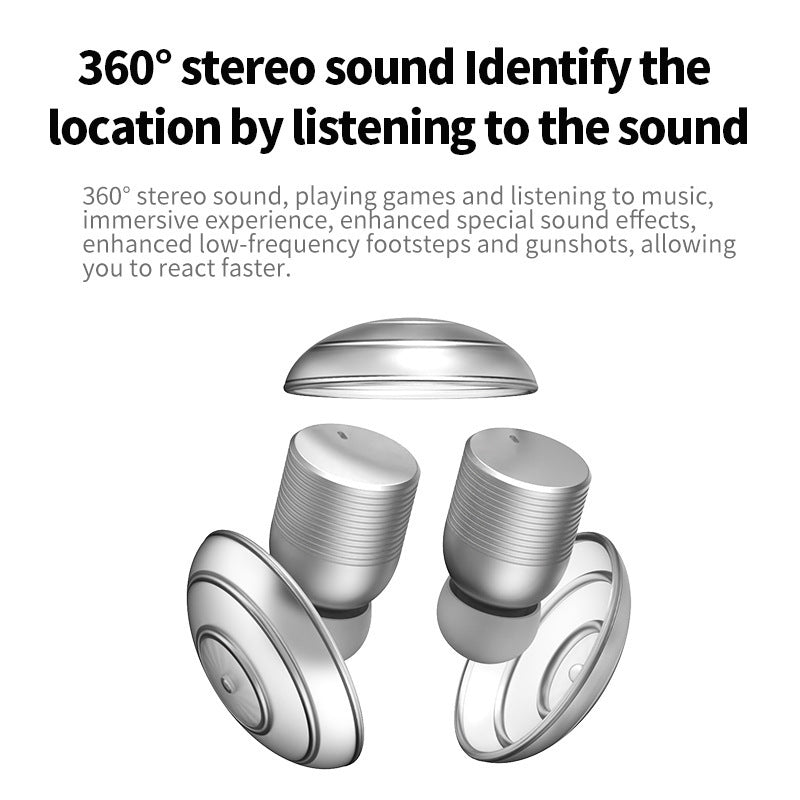 Elephant Trunk Joint Big Monster Metal Body EDC Sports Decompression Wireless Bluetooth Headphones D38