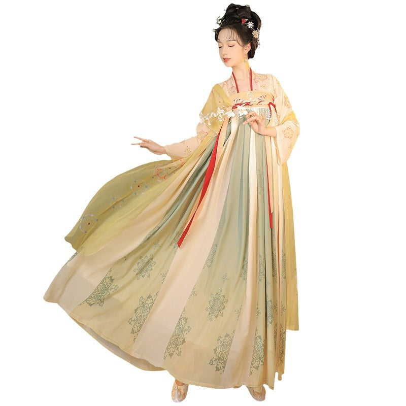 Original Hanfu Women's [Dream of Chang'an] Tube Top Large Swing Skirt Chinese Style Ancient Costume