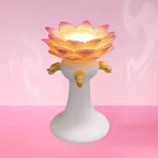 Lotus Lamp Fridge Magnet Elegant Chinese Lantern Decor-1