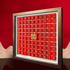 Paper Cut 3D Painting Hundred Blessings Non-legacy Paper Art Decoration-2