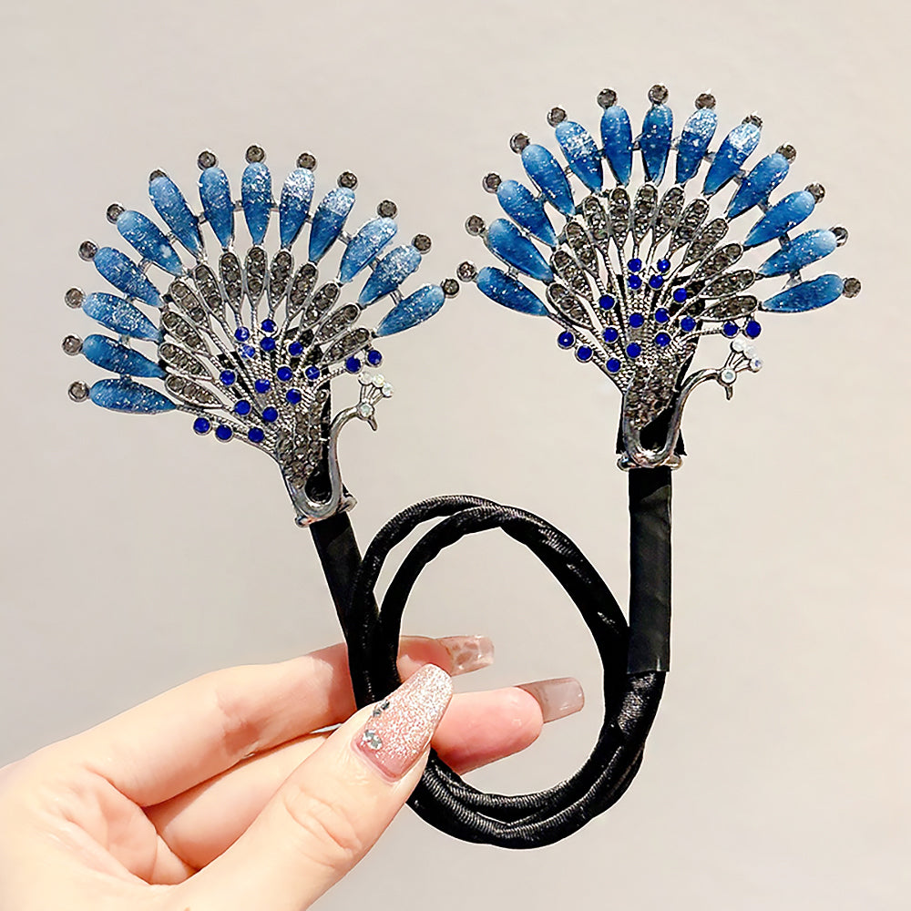 Peacock Tail Hairpin Hair accessories-1