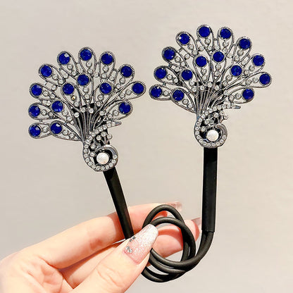 Peacock Tail Hairpin Hair accessories-3