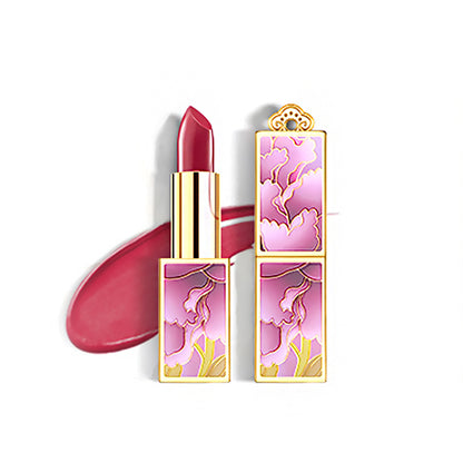 Peony Series Lipstick-Bean Paste Red-1