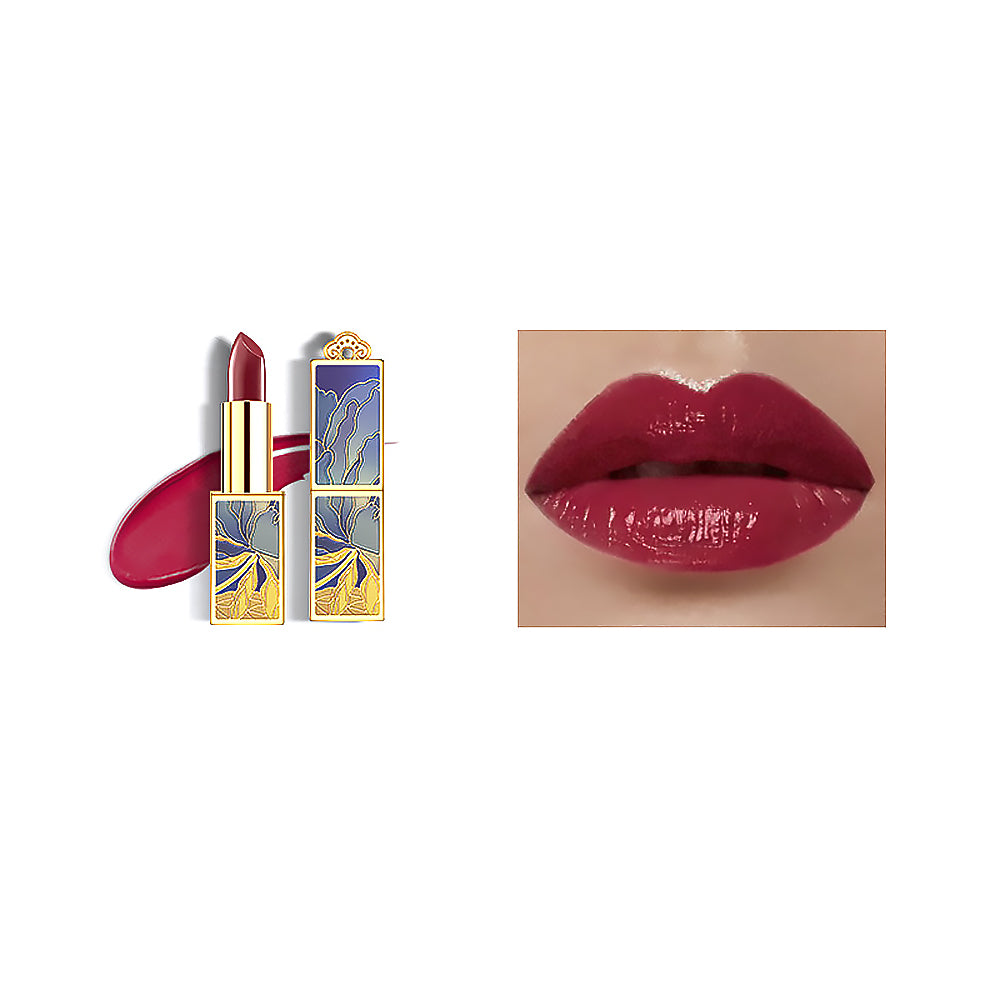 Peony Series Lipstick-Berry Red-2