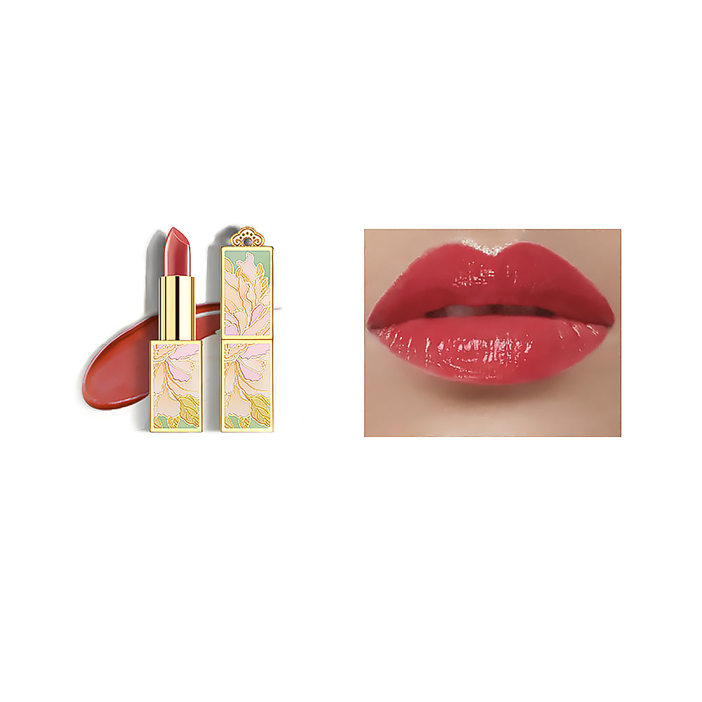 Peony Series Lipstick-Grapefruit Red-2