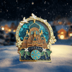 Saint Sophia Cathedral Music Box Fridge Magnet Melodic Souvenir-3
