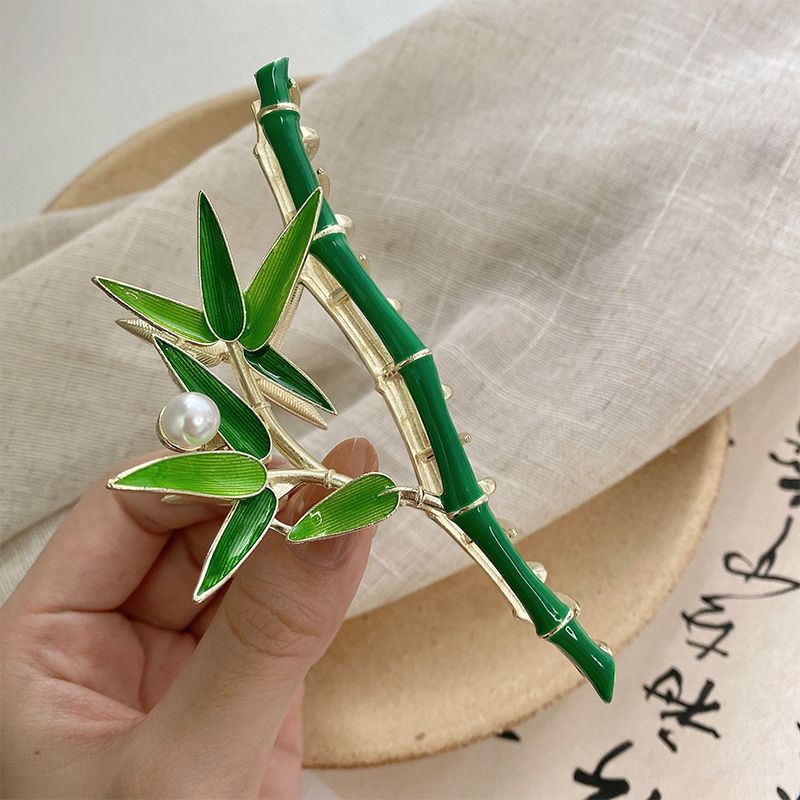 Temperament Ancient Style Bamboo Hairpin-4