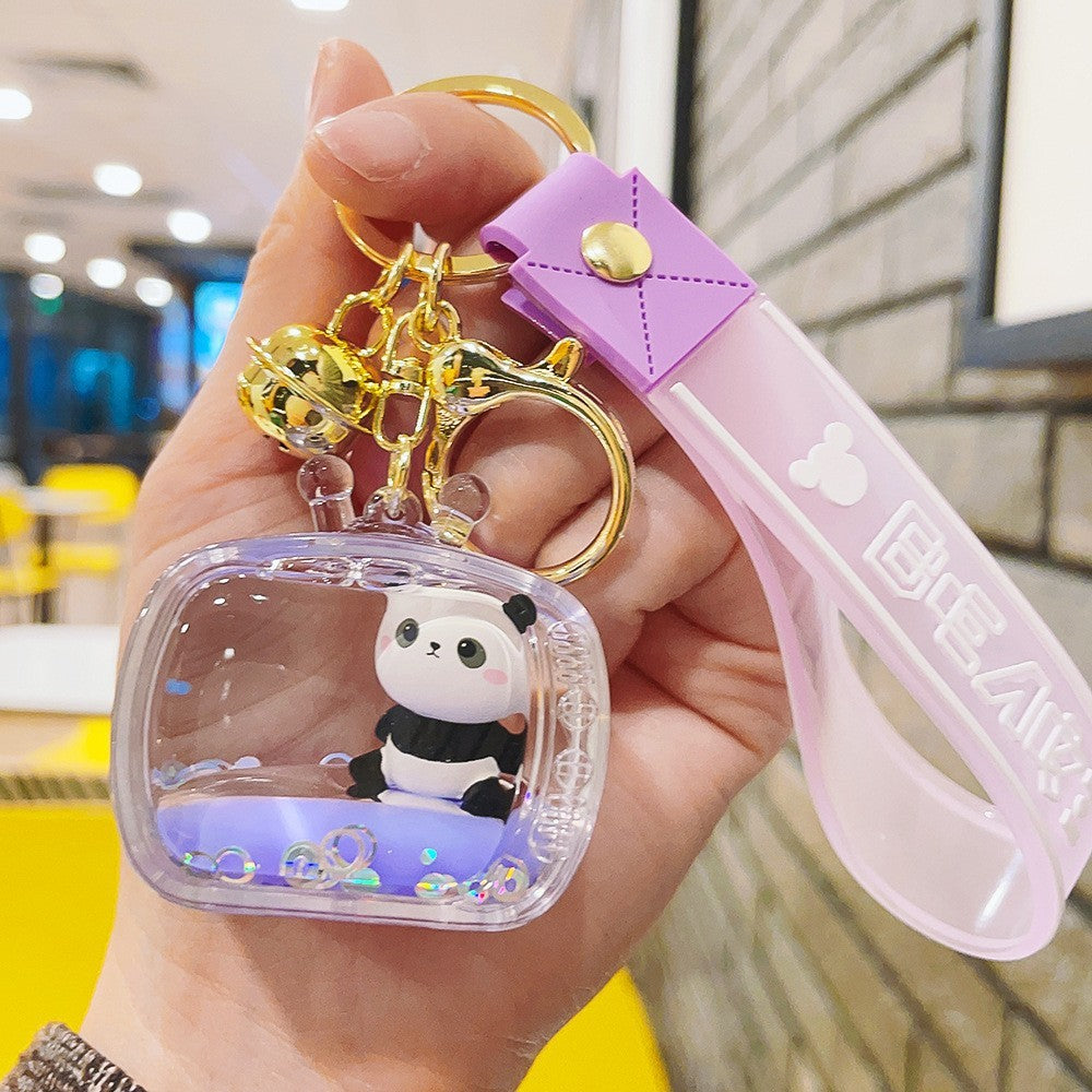 Acrylic Cartoon Keychain - Cute Panda Keychain - China Creative Hub