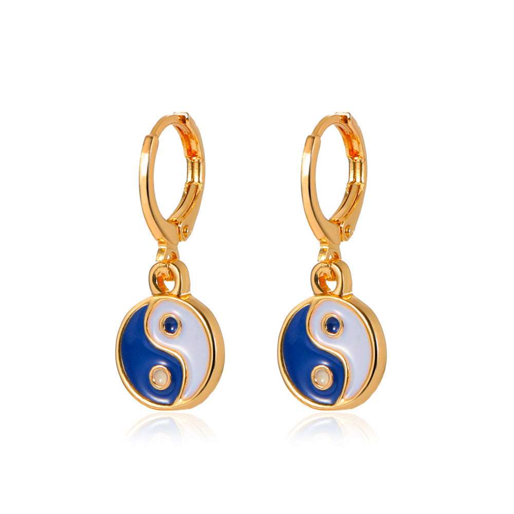 Fashion Personalized Women's Tai Chi Earrings