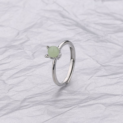 Index Finger Ring Female Cute Simple Chinese Zodiac Sign Of Rabbit