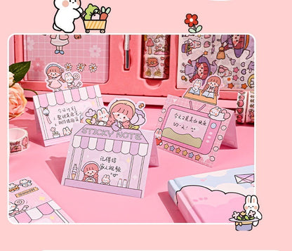 Cute Journal Gift Set - Notebook & Stickers - China Creative Hub