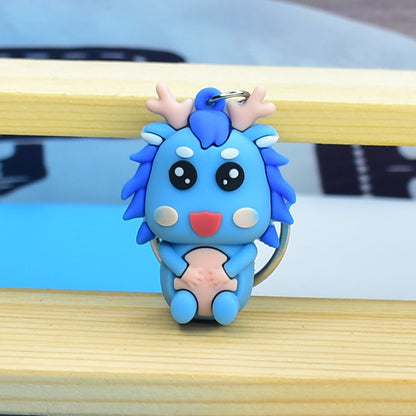 Wacky Style Creative Gift Cute Dragon Keychain