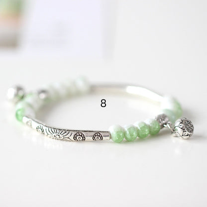 Original Handmade Ceramic Small Bracelet Bracelet Women