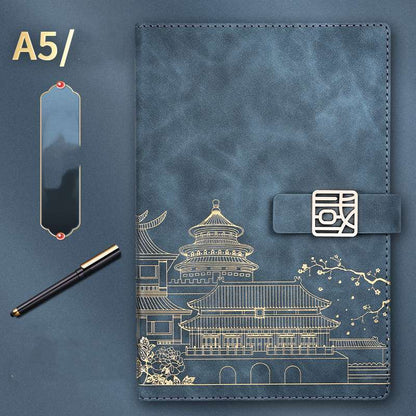 Chinese Style Palace Museum A5 Notebook Gift Box Set