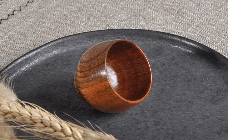 Wooden Tea Set Small Wooden Cup Small Teacup Environmental Protection Wooden Cup Set