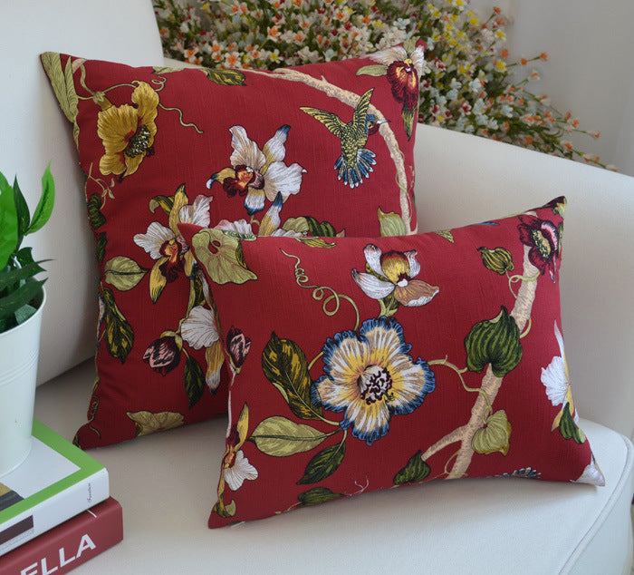 Jacquard Pillow Cover Chinese Style Embroidered Pillow Cover Cushion