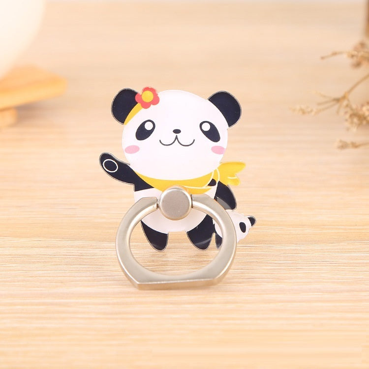 Cartoon Panda Phone Holder - Acrylic Ring Stand - China Creative Hub