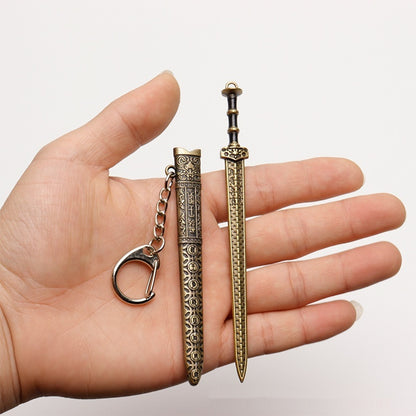 Chinese Ancient Famous Sword Mini Keychain