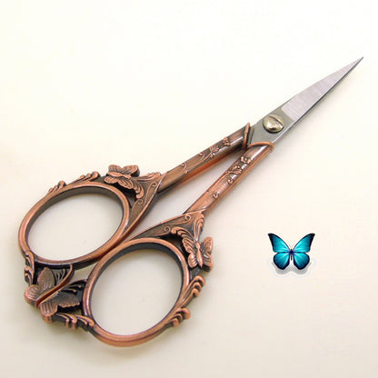 Butterfly Cut Retro Cut Cute Shape Tailor Scissors Yarn Embroidery Thread Head Household Scissors