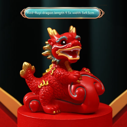 Zodiac Jubao Lucky Dragon Chinese Style Crafts Ornaments