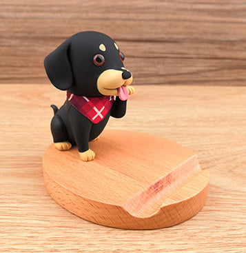 Cute Famous Dog Lazy Desktop Mobile Phone Holder