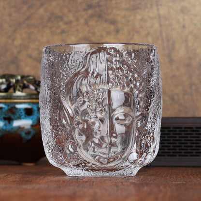 Chinese Style Yinian  Crystal Glass Tea Cup