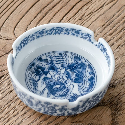 Creative Chinese Ceramic Ashtray Without Lid