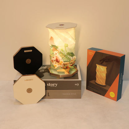 Rotating Book Light Small Gift Folding Atmosphere Night Lamp