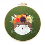 Cartoon Cat Series 3D Embroidery Material Package-4