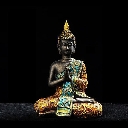 Buddha Statue Zen Small Ornaments Car Home Decoration