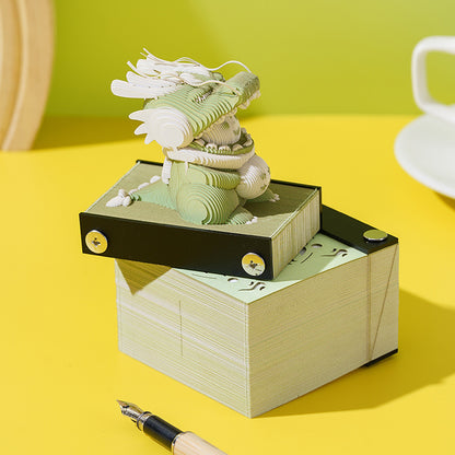 3D Paper Sculpture Notepad - Little Dinosaur - China Creative Hub