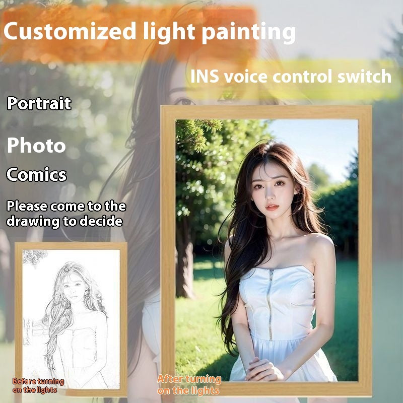 Customized Lighting Painting Night Light