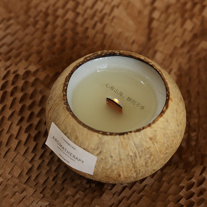 Gift Box Coconut Fragrance Candle