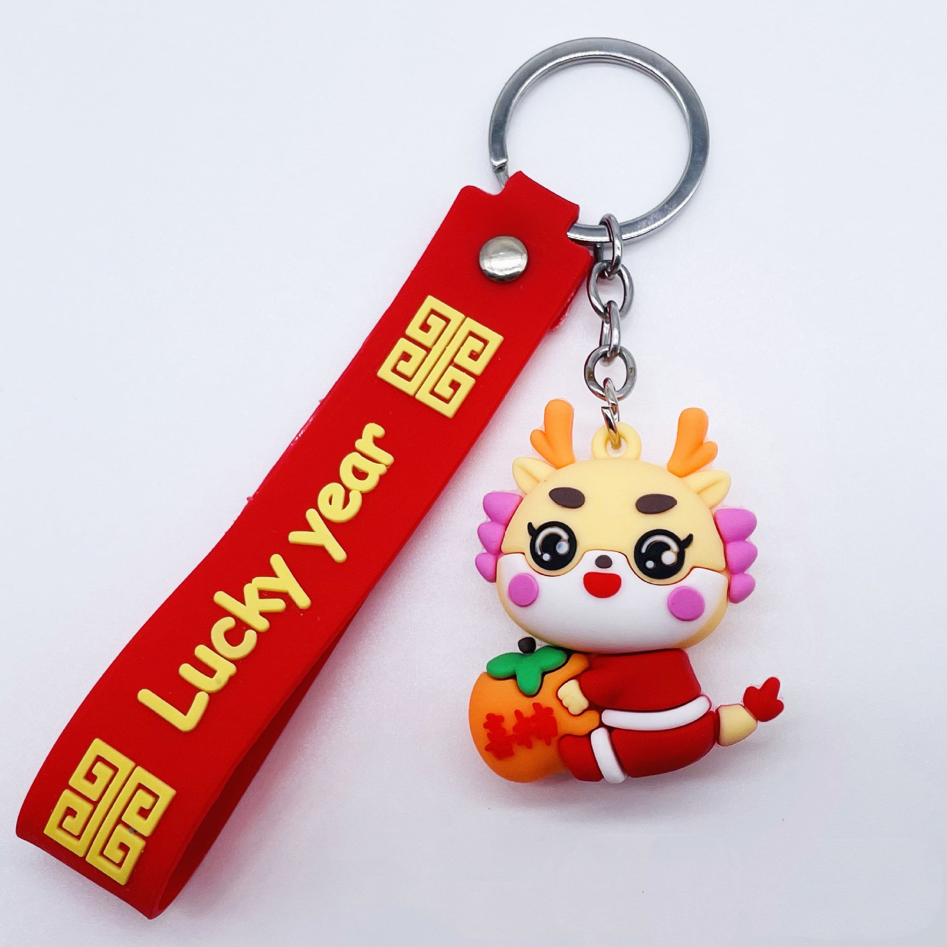 Creative Cartoon Cute Dragon Year Keychain Pendant