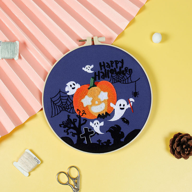 Halloween DIY Embroidery Material Bag