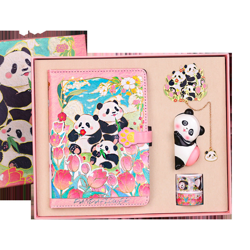 Creative Cartoon National Treasure Panda Bookmark Pendant Alloy Cultural And Creative Supplies