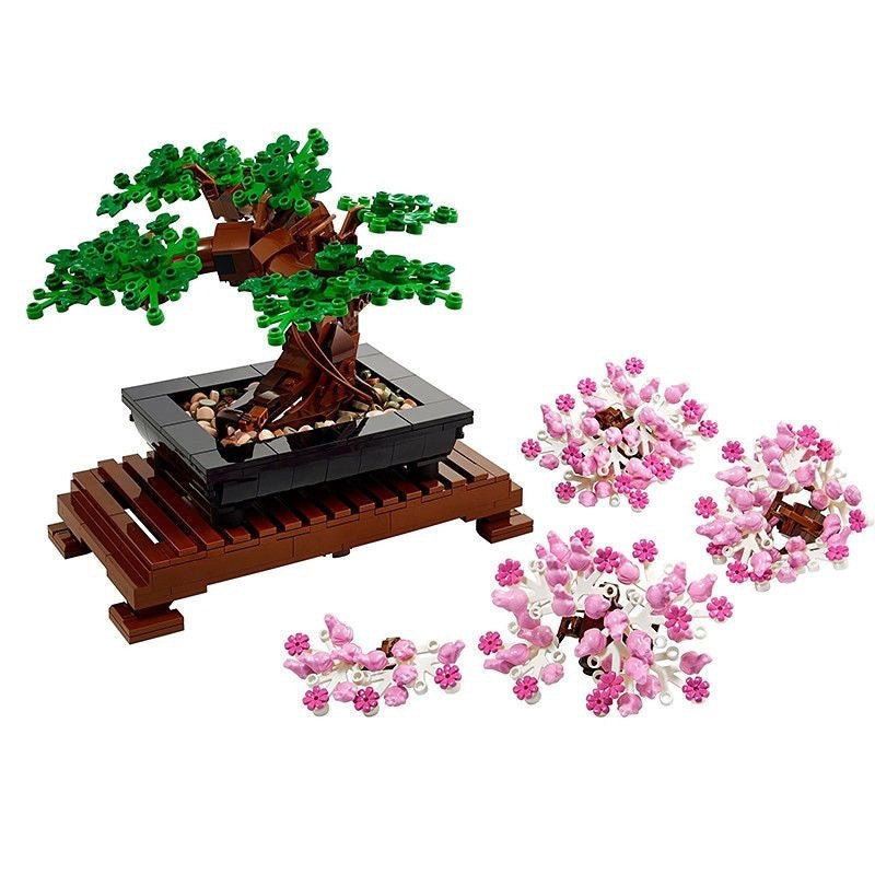 Assembling Building Blocks X19004 Bonsai Ornaments