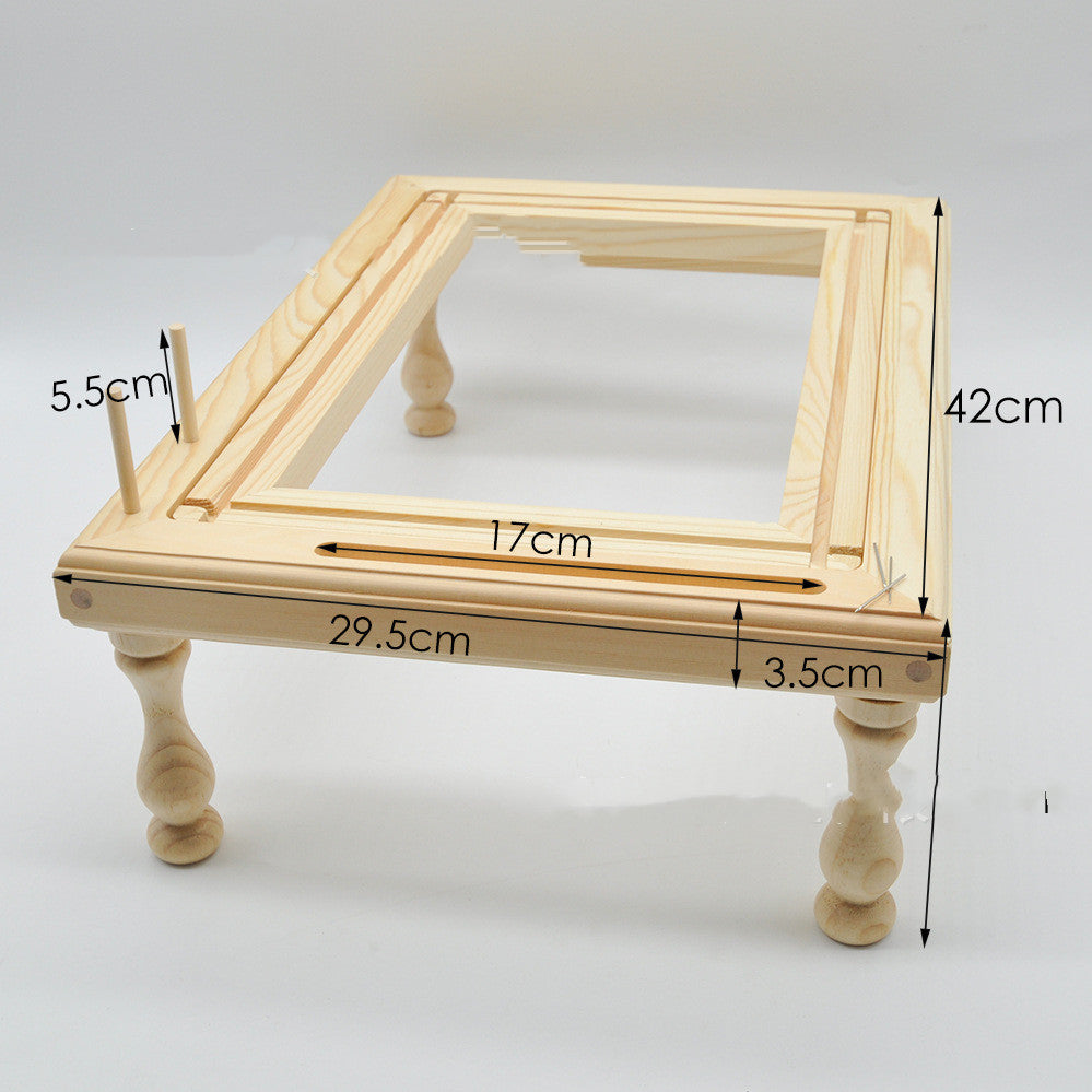 Solid Wood French Embroidery Stand