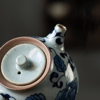 Chinese Vintage Ceramic Teapot Kung Fu