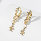 Real Gold Plated Chinese Zodiac Earrings