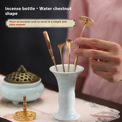 Brass Incense Burner Cone Incense Making Tools Incense Utensils Suit Incense Molding Tool