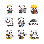 Don't Want to Work Series Creative Panda Building Blocks Set-5