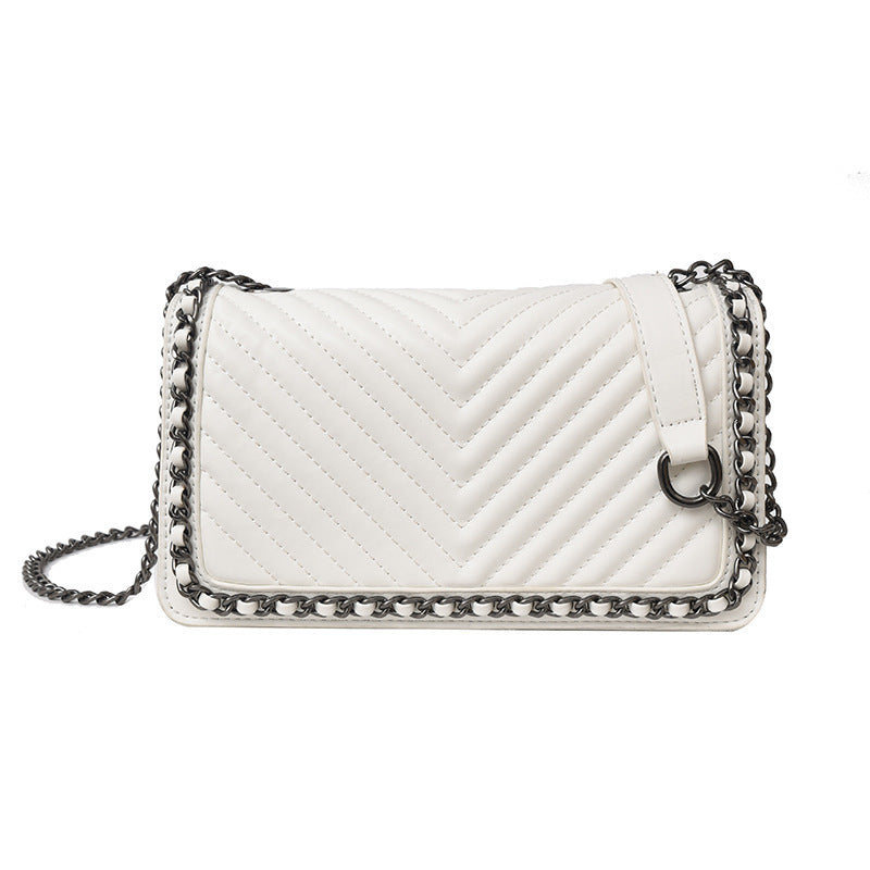 Western Style Embroidery Thread Chain Portable Shoulder Crossbody Bag