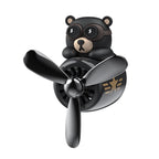 Haco Bear Car Mounted Aromatherapy Air Outlet Cartoon Solid Fragrance Car Accessories