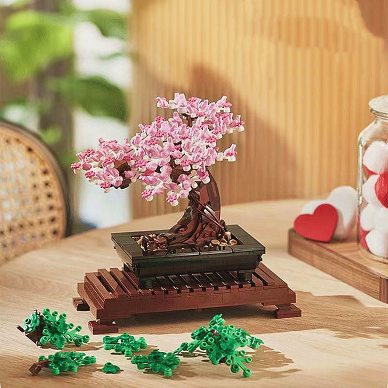 Assembling Building Blocks X19004 Bonsai Ornaments