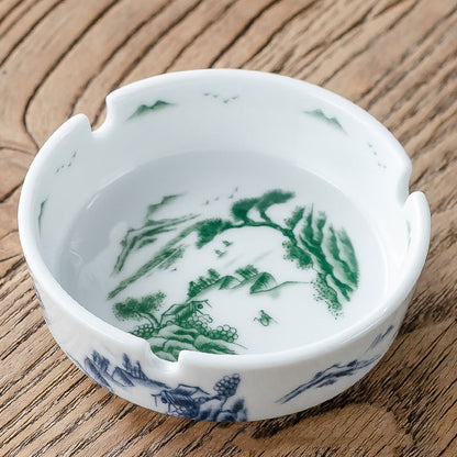 Creative Chinese Ceramic Ashtray Without Lid