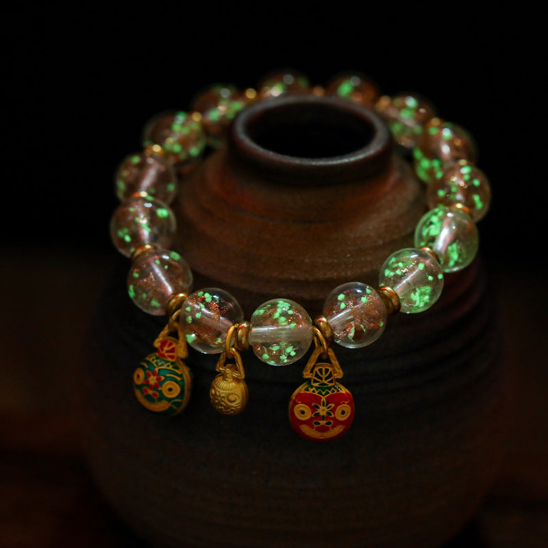 Luminous Glass Bracelet - Handmade Jewelry - China Creative Hub