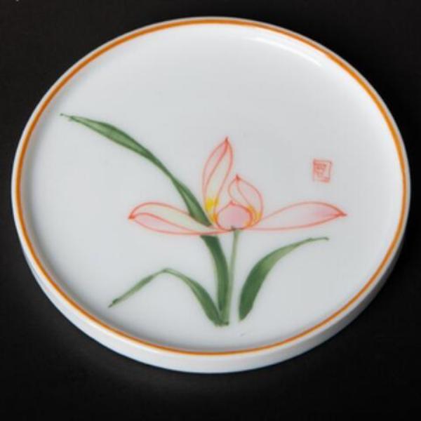 Hand-painted ceramic Chinese style handmade coasters